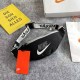 Black And White Casual Street Letter Patchwork Bags