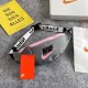 Gray Pink Casual Street Letter Patchwork Bags