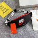 Black Red Casual Street Letter Patchwork Bags