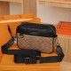 Khaki Casual Geometric Patchwork Bags