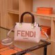 Pink Casual Street Letter Patchwork Bags