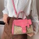 Pink Casual Simplicity Geometric Patchwork Bags