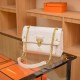 White Casual Simplicity Letter Chains Bags