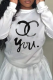 White Street Print Patchwork O Neck Tops
