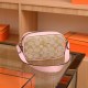Pink Casual Street Geometric Patchwork Bags