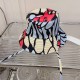 Black Casual Street Letter Patchwork Hat