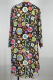 Multicolor Sexy Print Patchwork Swimwears (With Paddings)