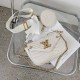White Casual Simplicity Letter Chains Bags