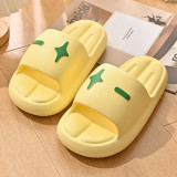Light Green Casual Living Printing Round Comfortable Shoes