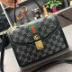 Black Casual Street Letter Letter Bags