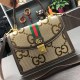 Brown Casual Street Letter Letter Bags