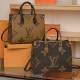 Brown Casual Letter Patchwork Bags