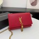 Red Casual Simplicity Letter Chains Bags
