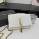 White Casual Simplicity Letter Chains Bags