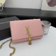 Pink Casual Simplicity Letter Chains Bags