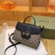 Black Street Simplicity Letter Patchwork Bags