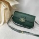 Green Casual Simplicity Geometric Letter Bags