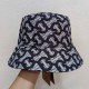 Blue Casual Simplicity Letter Patchwork Hat