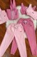 Pink Casual Print Draw String Hooded Collar Long Sleeve Three Pieces