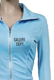 Cyan Casual Print Letter Zipper Collar Long Sleeve Two Pieces