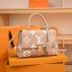 Khaki Casual Street Letter Patchwork Bags