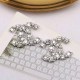Silver Street Simplicity Geometric Rhinestone Earrings