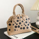 Khaki Casual Dot Patchwork Bags
