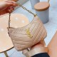Pink Casual Simplicity Letter Chains Bags