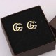 Gold Street Simplicity Letter Rhinestone Earrings