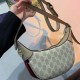 Khaki Street Letter Zipper Bags