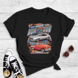 White Casual Print Basic O Neck T-Shirts