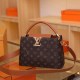 Brown Elegant Letter Patchwork Bags