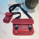 Red Casual Street Geometric Patchwork Bags
