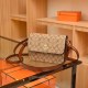 Brown Street Letter Geometric Patchwork Bags