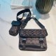 Brown Casual Street Geometric Patchwork Bags