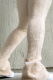 Apricot Casual Solid Patchwork Boot Cut High Waist Speaker Solid Color Bottoms