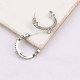 Silver Street Geometric Rhinestone Earrings