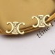 Gold Street Simplicity Geometric Patchwork Earrings
