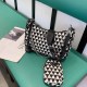 Black Street Plaid Chains Bags