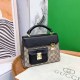 Black Street Letter Patchwork Bags