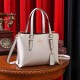 White Casual Simplicity Letter Patchwork Bags