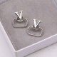 Silver Street Simplicity Geometric Patchwork Earrings