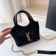 Black Street Simplicity Letter Chains Bags