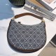 Blue Street Geometric Zipper Bags