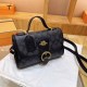 Black Street Geometric Patchwork Bags