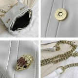 Multicolor Casual Street Striped Patchwork Chains Bags