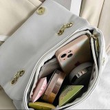 Multicolor Casual Street Striped Patchwork Chains Bags