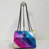 Blue Casual Street Patchwork Chains Bags