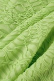 Light Green Sexy Solid Backless Strapless Sleeveless Dress Dresses