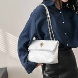 Multicolor Casual Street Striped Patchwork Chains Bags